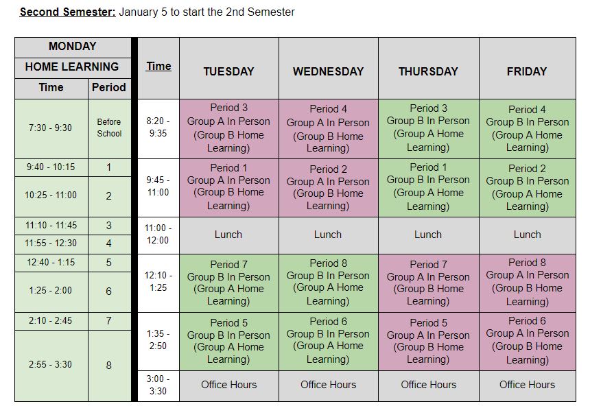 Maine South High School - Parents Asked to Verify 2nd Semester Learning ...