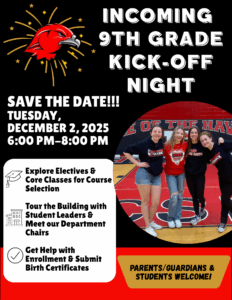 Incoming 9TH GRADE Kick Off Night Save The Date (17)