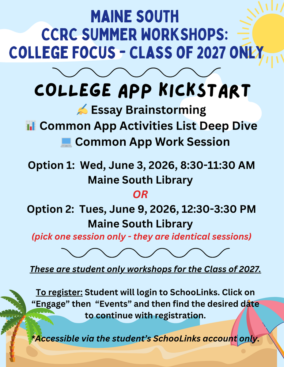 Summer Workshops 2026