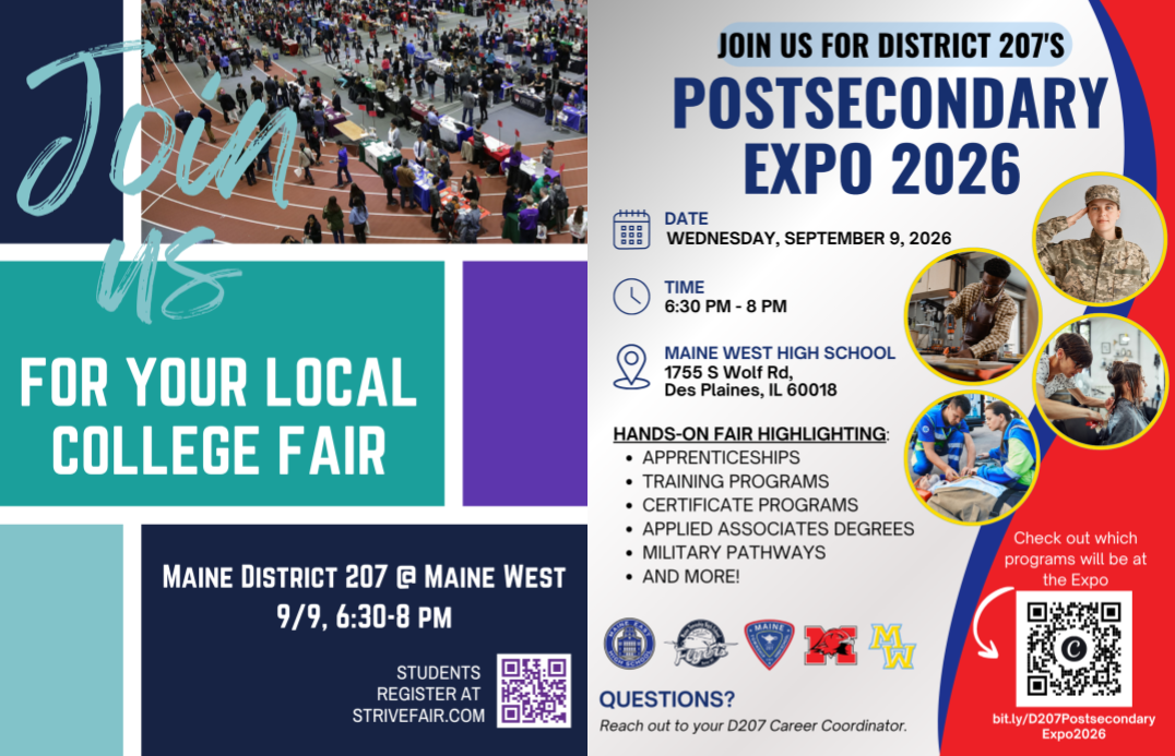 College Fair and Postsecondary Expo 2026 Flyer